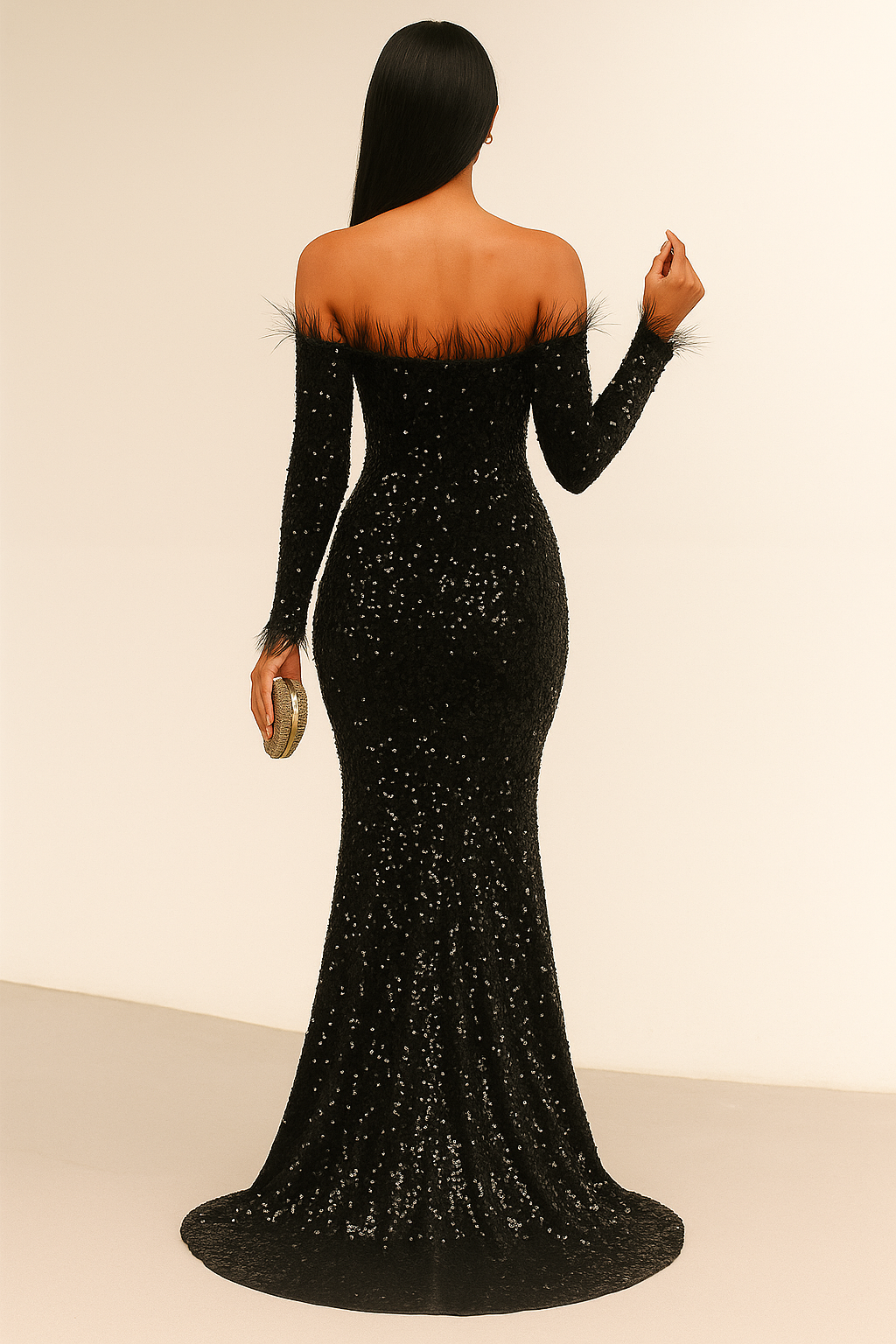 La Belle Soirée “Noir Enchanté” Gown