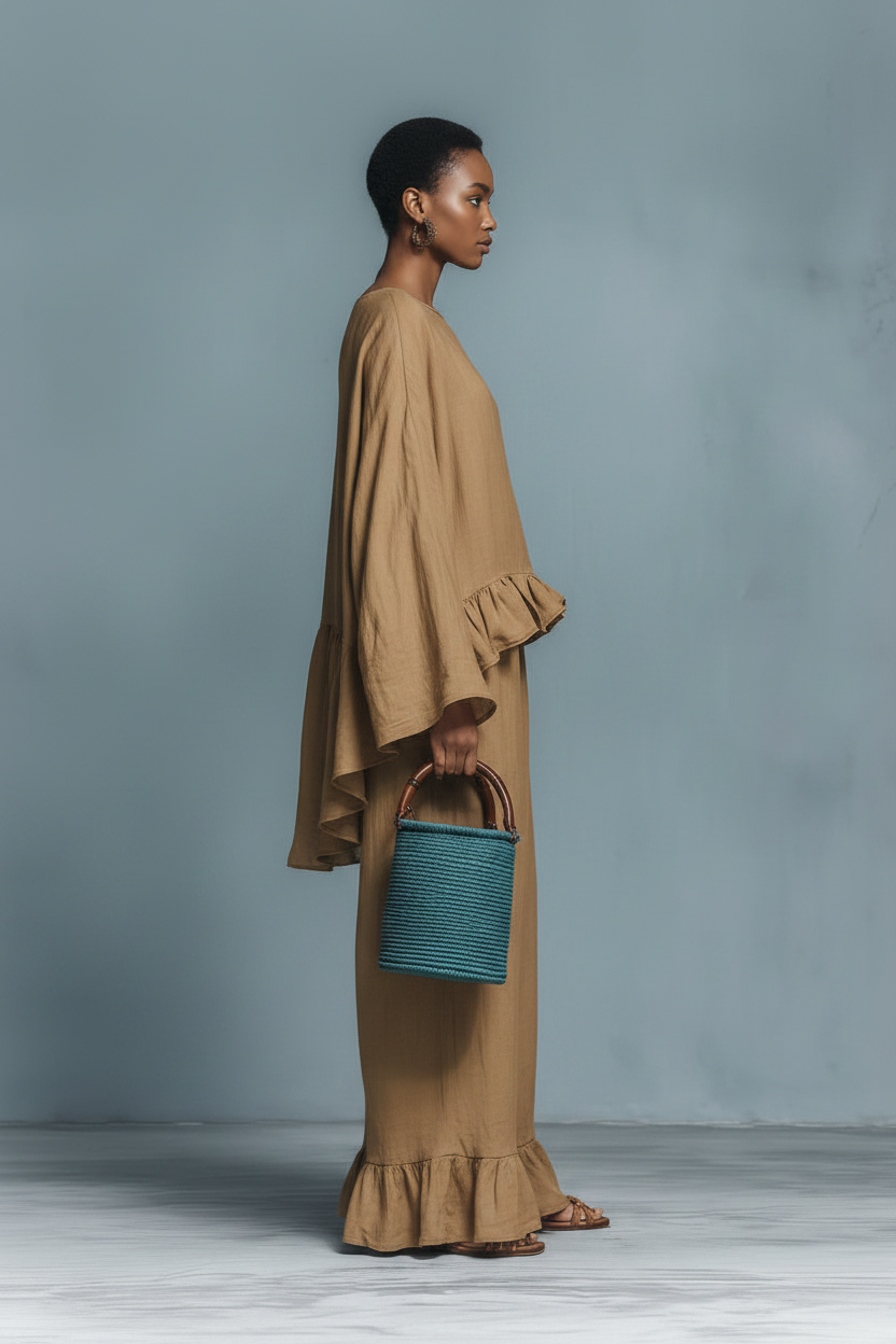 The Luminosa Ruffled Skirt Set