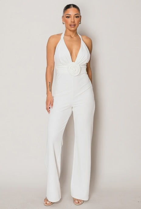 🖤 Midnight Rose Jumpsuit – La Belle Soirée Collection